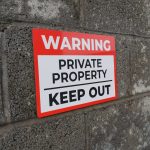 Private Property Keep Out - Image 3