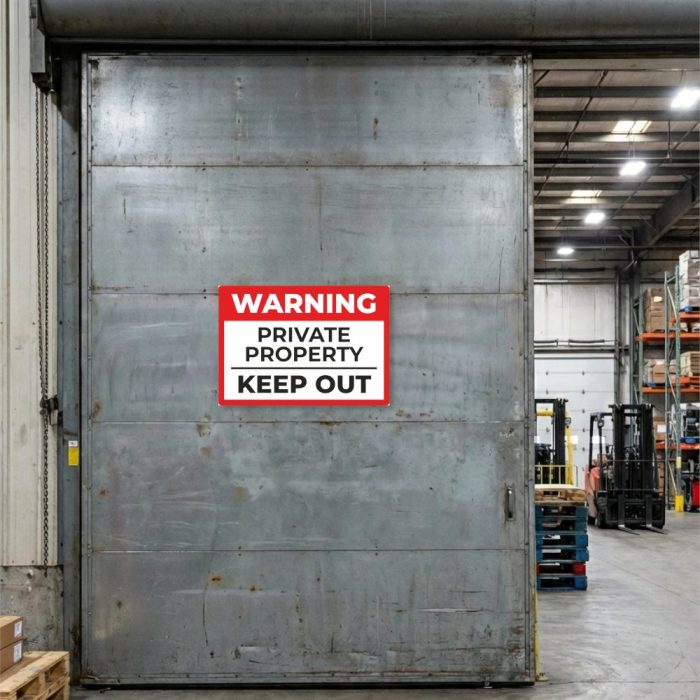Private Property Keep Out - Image 2