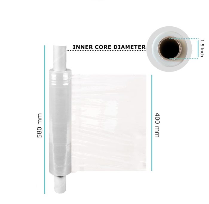 6 Rolls x Clear Stretch Film - Image 4