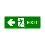 Emergency Exit (30cm x 10cm) - Image 5