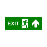 Emergency Exit (30cm x 10cm)