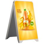 A Board Plastic Sign