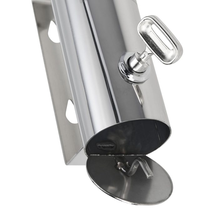Wall-mounted Ashtray MELBOURNE, Stainless Steel, Silver - Image 3