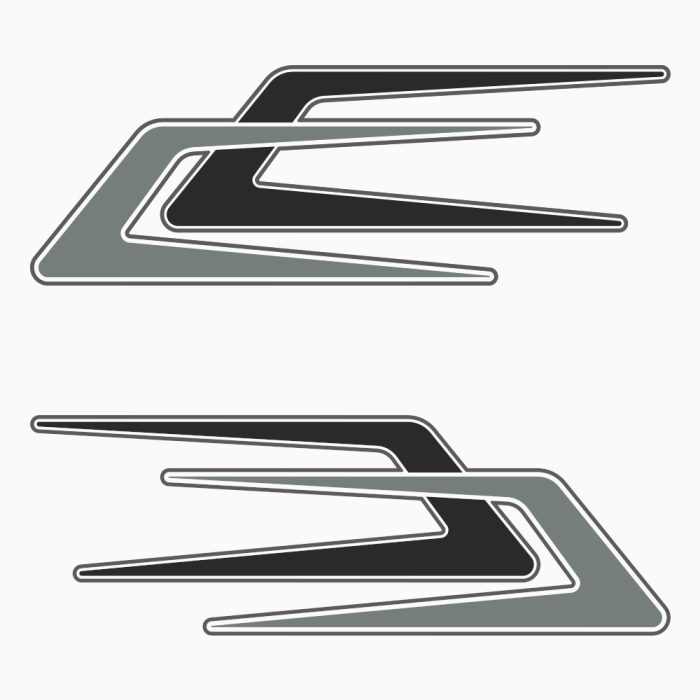 Boomerang Sticker, Set of 2 - Image 4