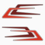 Boomerang Sticker, Set of 2 - Image 2
