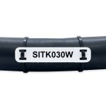 Printed White Tie-On Cable Marker Tag (54mm × 11mm) - Image 2
